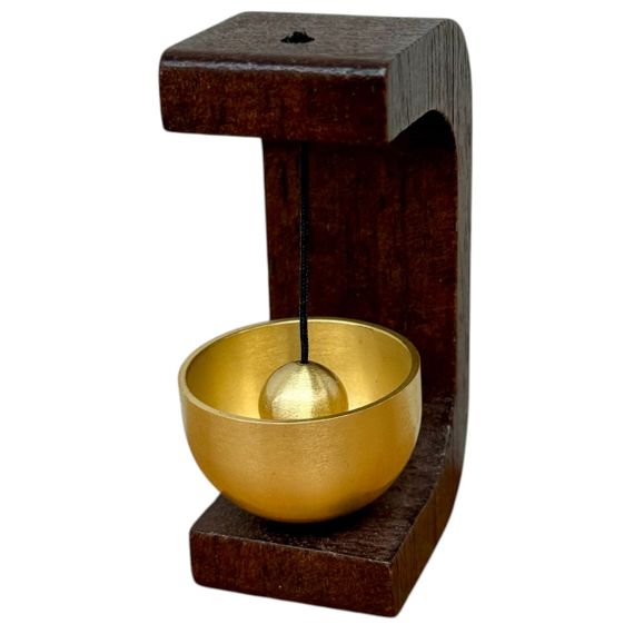 Деревянный звонок Primo Wood Bell для дверей - Dark Brown | Зображення 4