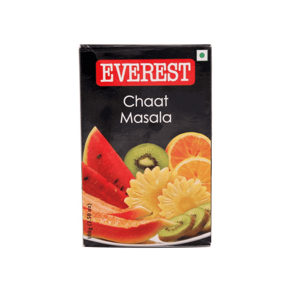 Приправа до фруктів та салатів  Чаат Масала 100г Everest 8901786061006