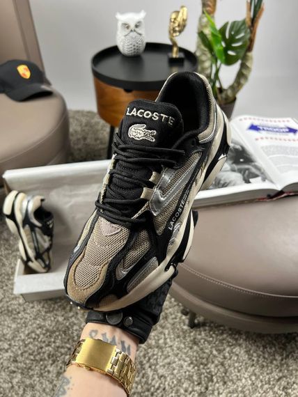 Чоловічі кросівки Lacoste L003 2K24 Brown Blac (текстиль) A3924 44 28 | Зображення 7