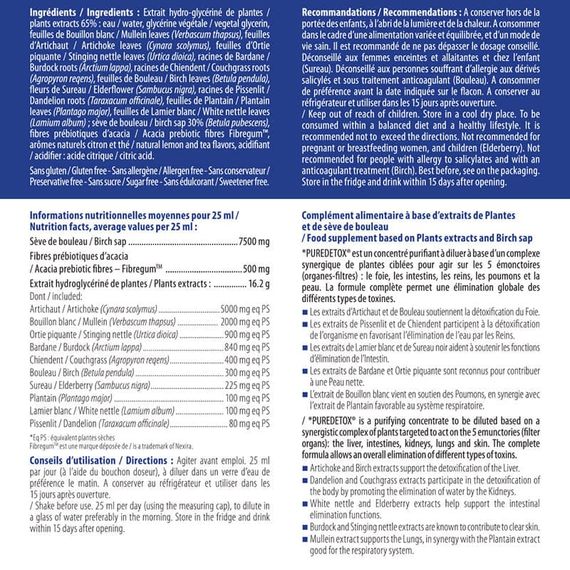 Смесь экстрактов INELDEA SANTE NATURELLE PUREDETOX® 250 ml /10 servings/ | Зображення 1