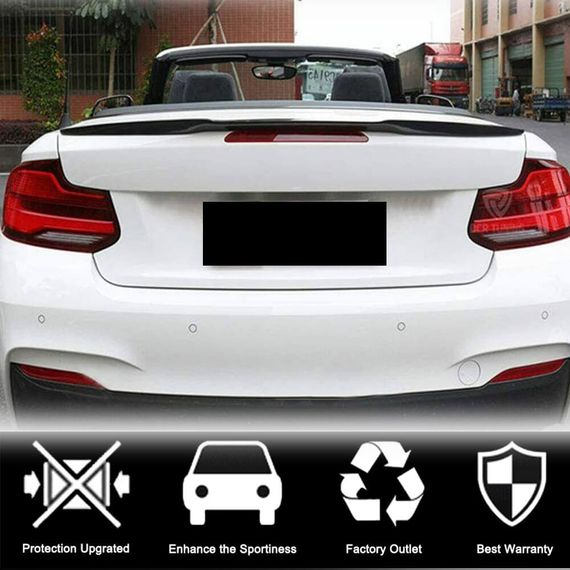 Спойлер M4-Style (для F23, Карбон) для BMW 2 серія F22/23 2014-2021 рр | Зображення 1