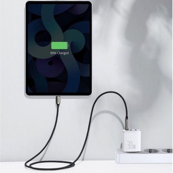 МЗП Baseus Compact Quick Charger 30W QC+ PD (1Type-C + 2USB) | Зображення 3