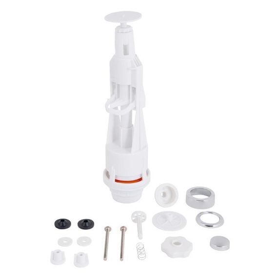 Lidz Арматура LT01 без клапана, Старт/Стоп, кнопка хром | Зображення 4