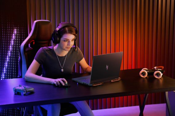 Ноутбук Acer Nitro 14 AN14-41 14.5&quot; WQXGA IPS NH.QSSEU.001 | Зображення 1