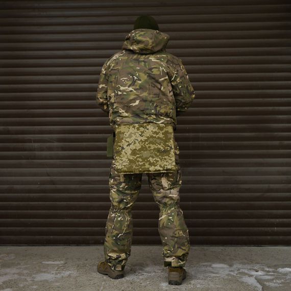 Тактичний каремат-сидушка Kiborg XL Кордура піксель | Зображення 4