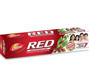 Зубна паста червона Ред Дабур, 200 г, зубна паста з перцем червона, Red Paste Dabur