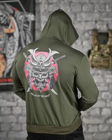 Худі warrior олива ДЛ6437