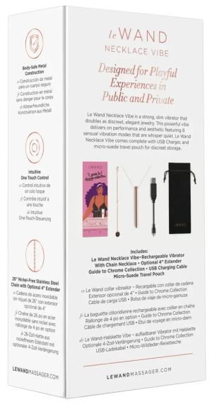 Вибратор подвеска leWand (розовое золото) sexstyle | Зображення 16