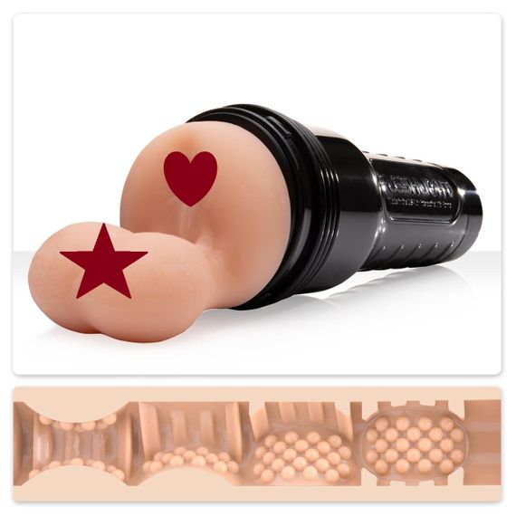 Мастурбатор-попка Fleshlight FleshSack з мошонкою Sex Aura