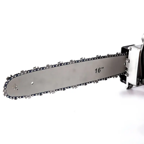 Акумуляторна ланцюгова пила Жовта 2 акумулятори 18 В, 16" Electric SAW, Електропила на акумуляторі | Зображення 2