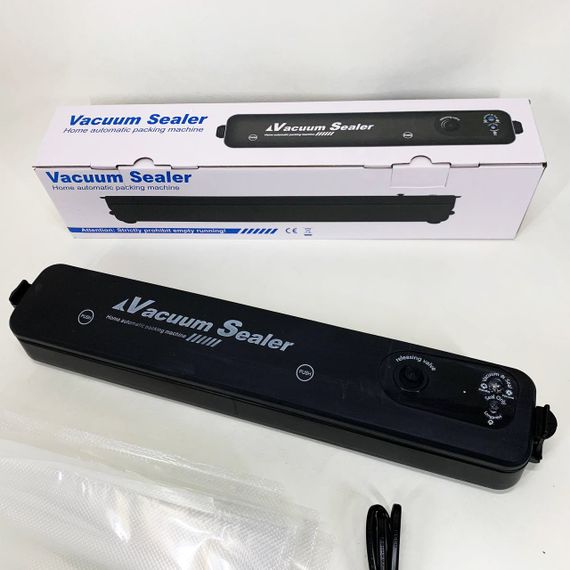 Домашний ручной вакуумный упаковщик для продуктов VACUUM SEALER LP-11 (S+), Апарат для вакуумирования SJ-52 | Зображення 5