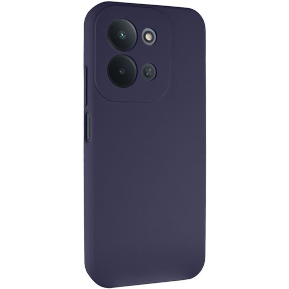 Чохол Silicone Cover Lakshmi Full Camera (AAA) для Xiaomi Redmi 15C (EU) Темно-синій / Midnight blue