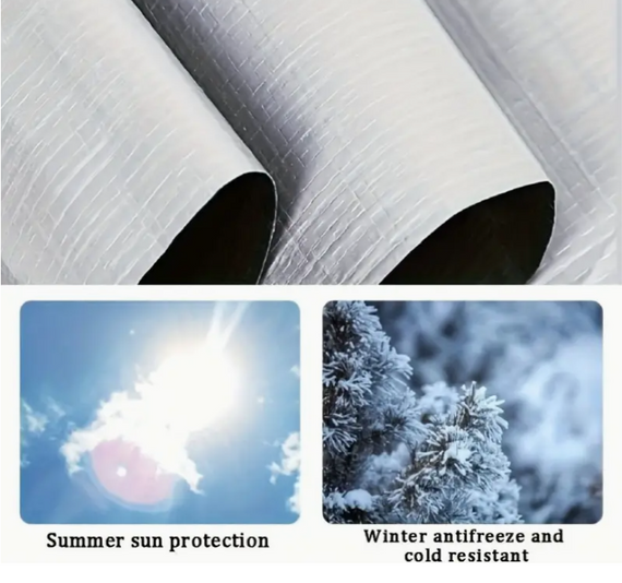 Тент 200 г/м2 Shadow 5 х 8 м тарпауліновий (Чіткій розмір) універсальні тенти | Зображення 2