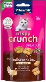 Ласощі для котів з індичкою Vitakraft Crispy Crunch Turkey, 60 гр