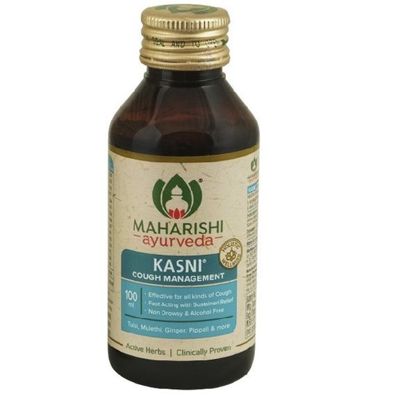 Протизастудний засіб Maharishi Ayurveda Kasni syrop 100 ml /20 servings/ | Зображення 1