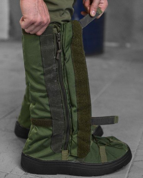 Зимові водонепроникні бахили oliva | Зображення 1