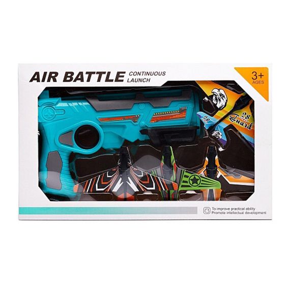 Пистолет-катапульта с самолетами Air Battle / Детский игровой набор / Пусковая установка самолетов | Зображення 7