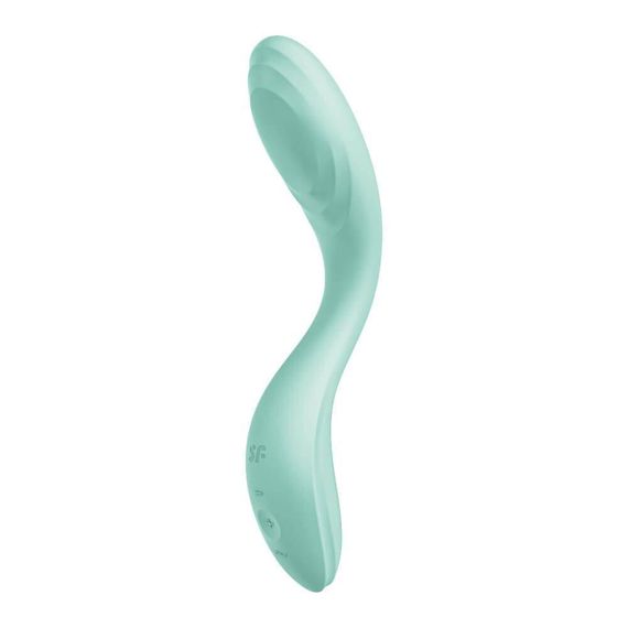Вибратор с подвижным шариком Satisfyer Rrrolling Pleasure для точечной стимуляции точки G, мятный Sex Aura | Зображення 1
