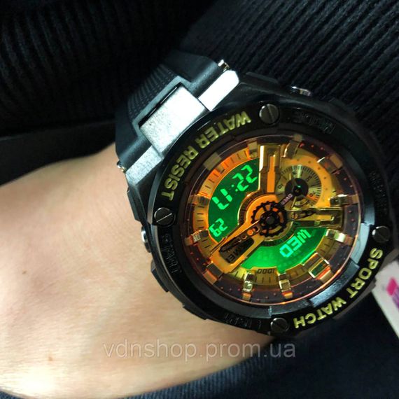 Чоловічі тактичні військові годинники SKMEI, Надійні чоловічі наручні годинники для походів GS-82 | Зображення 4