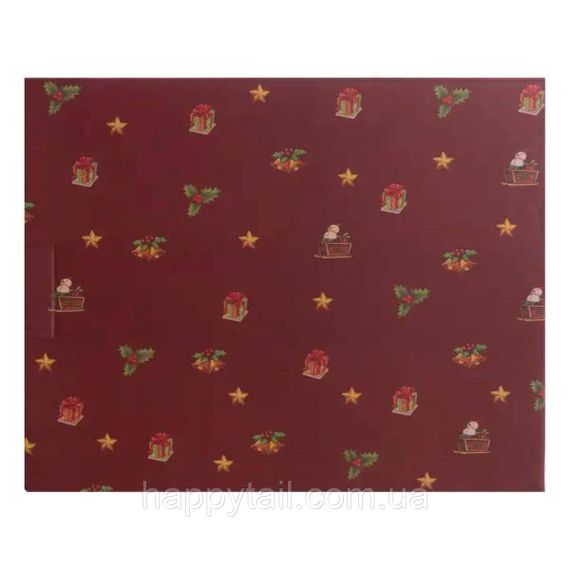 Сервировочное новогоднее блюдо для закусок Christmas 29×24×2 (см) фарфор HP-SDHK-17 | Зображення 4
