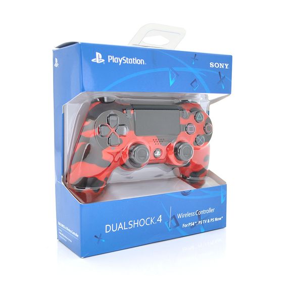 Бездротовий геймпад для PS4 SONY Wireless DUALSHOCK 4 (Haki/Red), 3.7V, 500mAh, Blister | Зображення 2