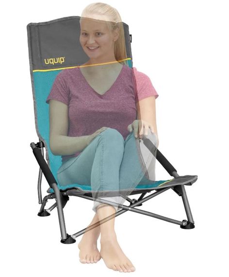 Крісло розкладне Uquip Sandy XL Blue/Grey (244030) (DAS303234) | Зображення 2