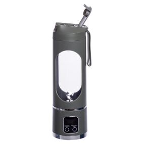 Портативний блендер для смузі на акумуляторі 450 мл 25 Вт USB Зелений HP-11-10GR