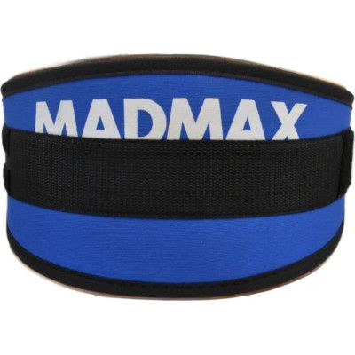Атлетический пояс MadMax MFB-421 Simply the Best неопреновий Blue S (MFB-421-BLU_S) | Зображення 3