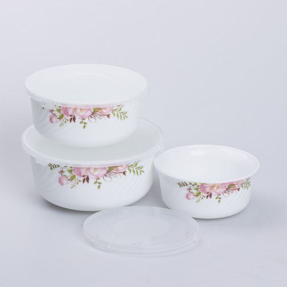 Набор пищевых контейнеров керамических Rose Hip 0,55/0,95/1,35 л | Зображення 6