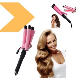 Плойка тройная ENZO EN-1967 кераміка 19, 25, 32 мм XPRO чорний (43081-EN-1967_683)