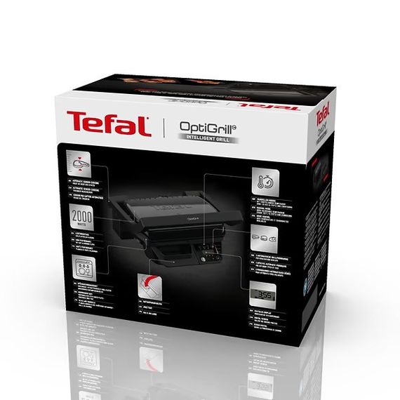 Електрогриль контактний Tefal GC7P0810 OptiGrill, 2000 Вт, 3 автоматичні програми | Зображення 9