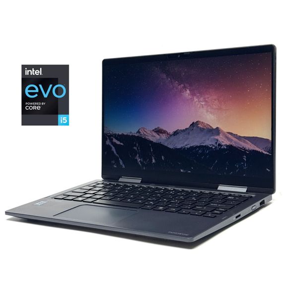 Ультрабук-трансформер Dynabook Portege X30W-J / 13.3" (1920x1080) IPS Touch / Intel Core i5-1135G7 (4 (8) ядра по 2.4 - 4.2 GHz) / 16 GB DDR4 / 256 GB SSD / Intel Iris Xe Graphics / WebCam / Win 11 б/в