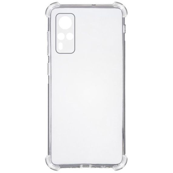 TPU чохол GETMAN Ease logo посилені кути Full Camera для Vivo Y51a Безбарвний (прозорий) | Зображення 2