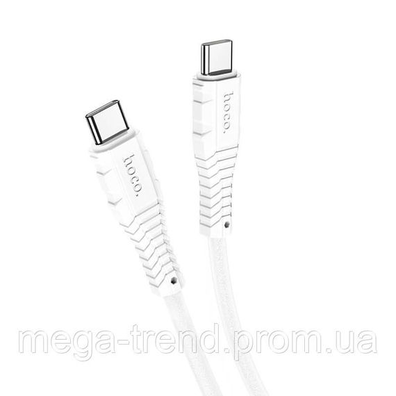Кабель Hoco Type-C to Type-C Nano silicone charging data cable X67 |1.2m, 60W, 5A|