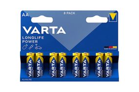Батарейки Varta LR6 Long Life Power блістер 8шт.