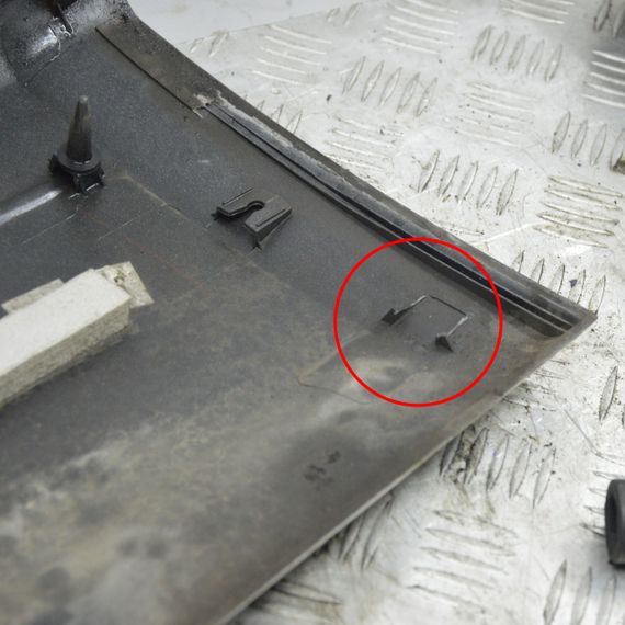 Молдинг задніх лівих дверей Kia Sorento 2006-2009 рестайл Накладка задніх лівих дверей Кіа Соренто 877513E500 | Зображення 8