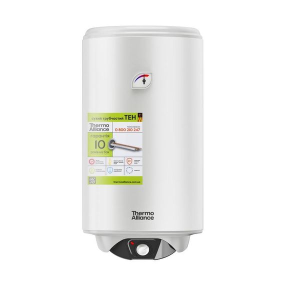 Водонагрівач електричний Thermo Alliance Spectra 50 л вертикальний, сухі ТЕНи 1,6 кВт, d 435 мм