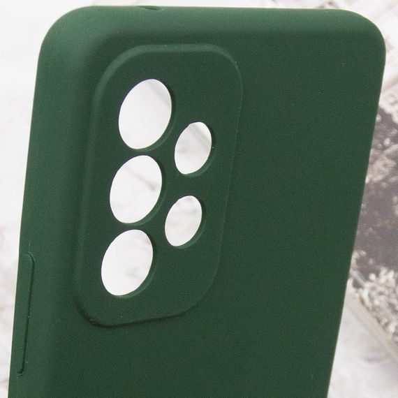 Чехол Silicone Cover Lakshmi Full Camera (AAA) для Samsung Galaxy A53 5G Зеленый / Cyprus Green | Зображення 5