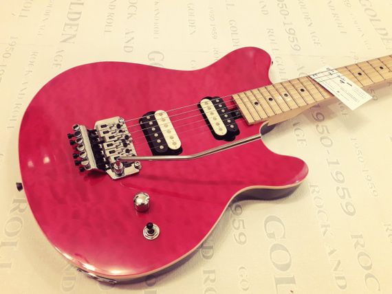 Електрогітара Ernie Ball Music Man AX40 Trans Pink China | Зображення 1