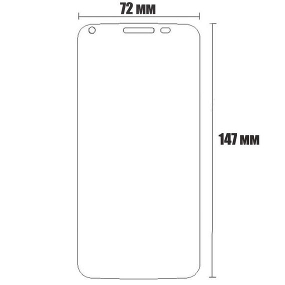 Загартоване захисне скло Primo для Doogee HomTom HT6 | Зображення 1