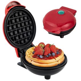 Вафельница электрическая с антипригарным покрытием, 350Вт, WQ-H603 / Электрическая круглая вафельница