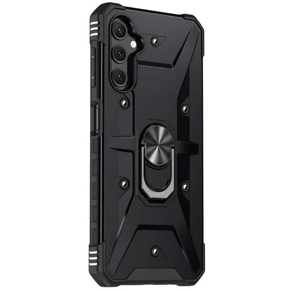 Ударопрочный чехол Pathfinder Ring для Samsung Galaxy A14 4G/5G Черный / Black | Зображення 1