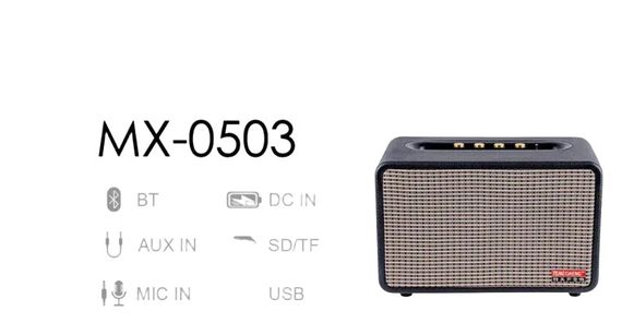 Bluetooth колонка потужна XPRO Temeisheng MX-0503 з 2 мікрофонами (45719-_4153) | Зображення 1