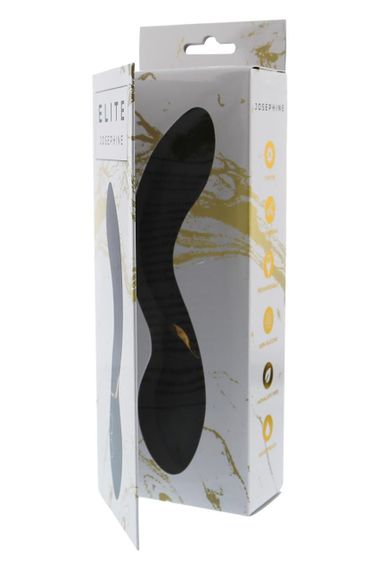 Вібромасажер для точки G Dream Toys Elite Josephine чорний Sex Aura | Зображення 6
