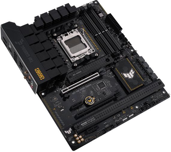 Материнcька плата ASUS TUF GAMING B650-PLUS WIFI sAM5 B650 4xDDR5 M.2 USB HDMI DP WiFi BT mATX (90MB1BZ0-M0EAY0) | Зображення 4