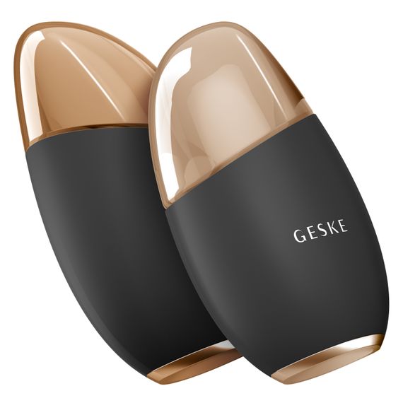 Масажер для обличчя GESKE Cool&Warm Eye and Face Massager 7в1 starlight, Сірий | Зображення 5