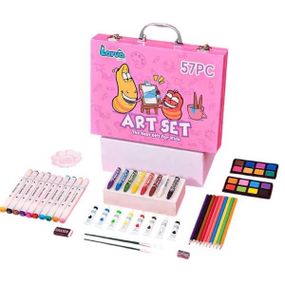 Набор для детского творчества 57 предметов Art Set Розовый