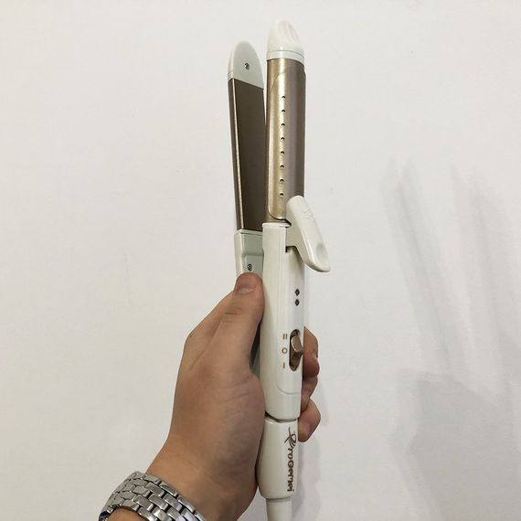 Щипці прасок для волосся GEMEI GM-2961, стайлер для завивки, прилад для завивки волосся, праска | Зображення 1