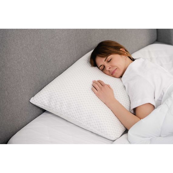 Подушка Ardesto ортопедична Sleepwell прямокутна, піна меморі 50х70см білий (ART5070SHP) | Зображення 5