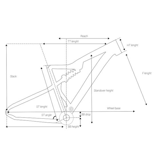 Гірський велосипед ST 530, 27,5" - Чорний/Червоний - L/XL - 175-200 cm | Зображення 6